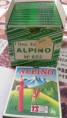 ALPINO - INDUSTRIAS MASATS S.A - CAJA CON 12 CAJITAS DE LAPICES DE COLORES N652 AÑOS 80-90